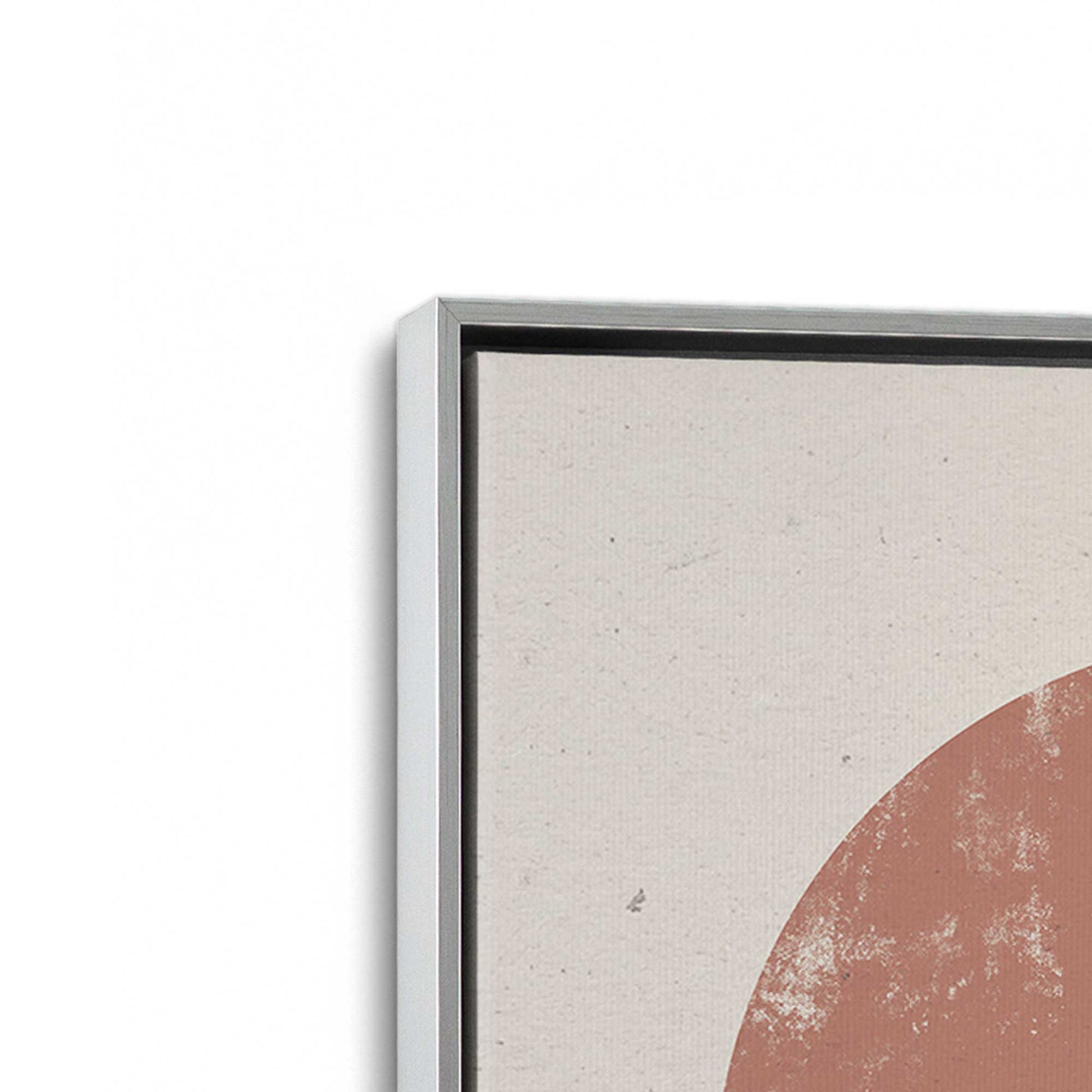 [Color:Polished Chrome], Picture of art in a Polished Chrome frame at an angle
