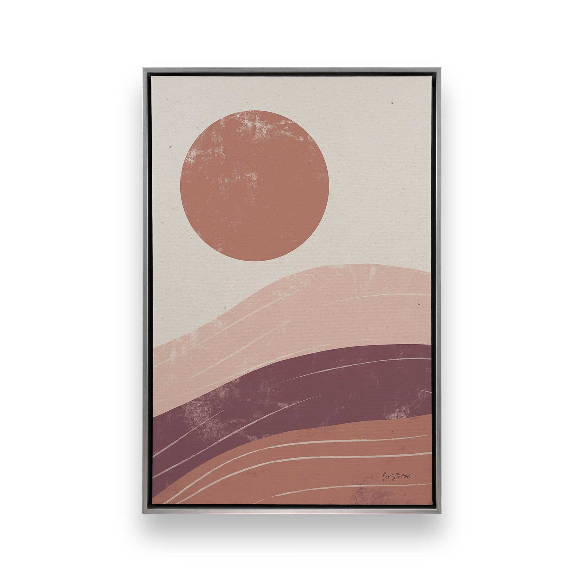 [Color:Polished Chrome], Picture of art in a Polished Chrome frame