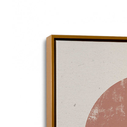 [Color:Polished Gold], Picture of art in a Polished Gold frame at an angle