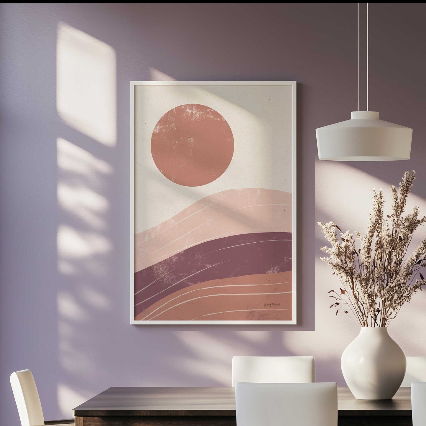 [SPECIAL],[LIFESTYLE], Picture of art hanging in a room