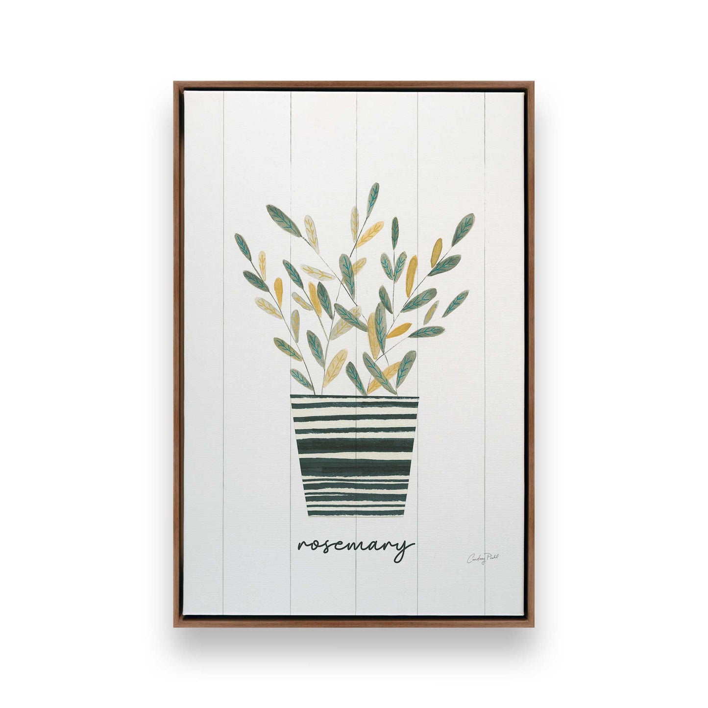 [Color:Walnut], Picture of art in a Walnut frame