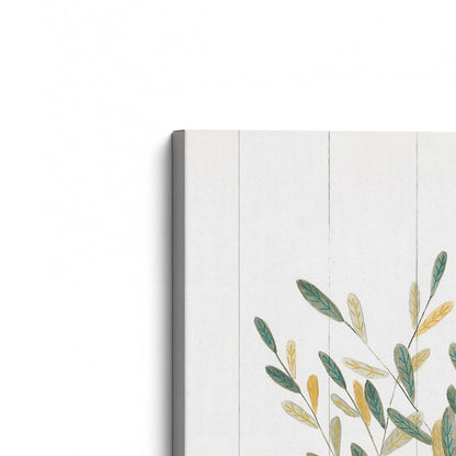 [Color:Stretched Canvas], Picture of the corner of the art