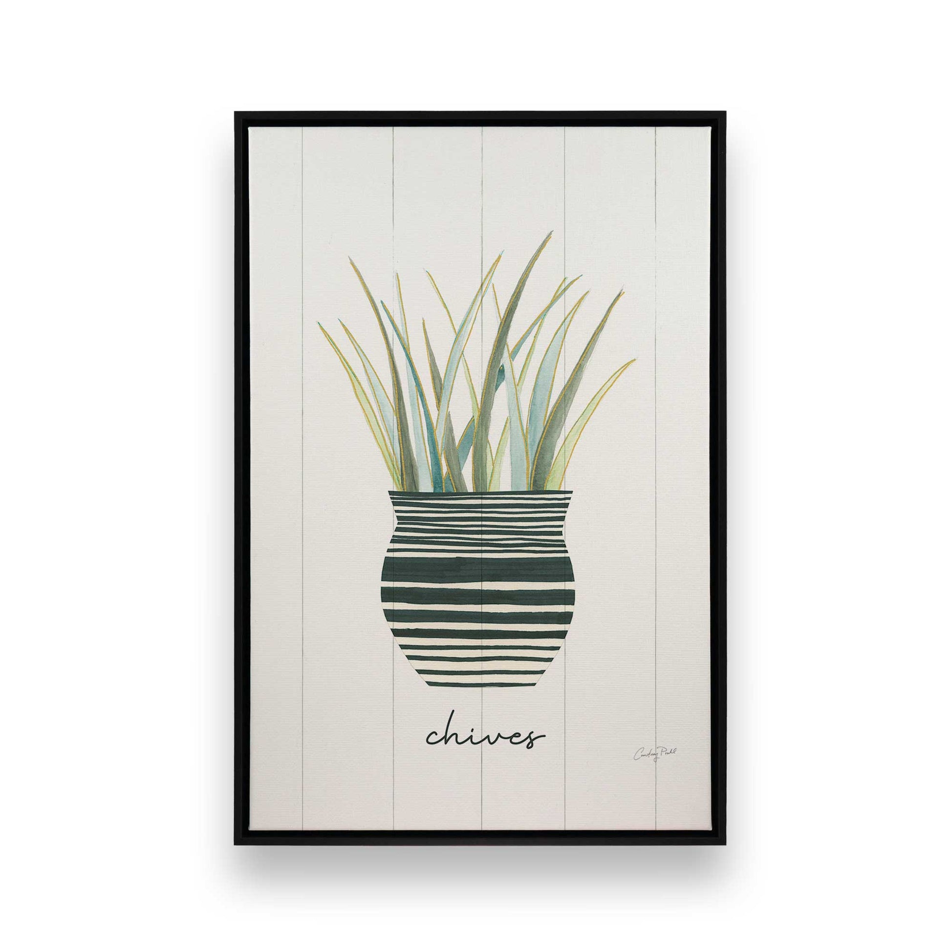 [Color:Satin Black], Picture of art in a Satin Black frame