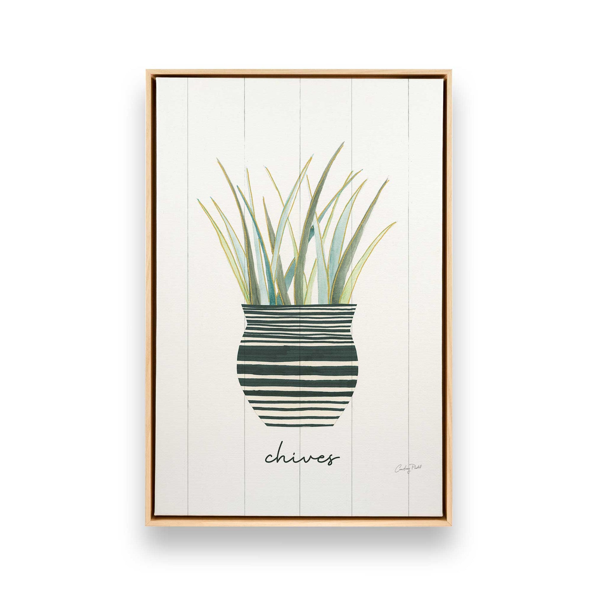 [Color:American Maple], Picture of art in a American Maple frame