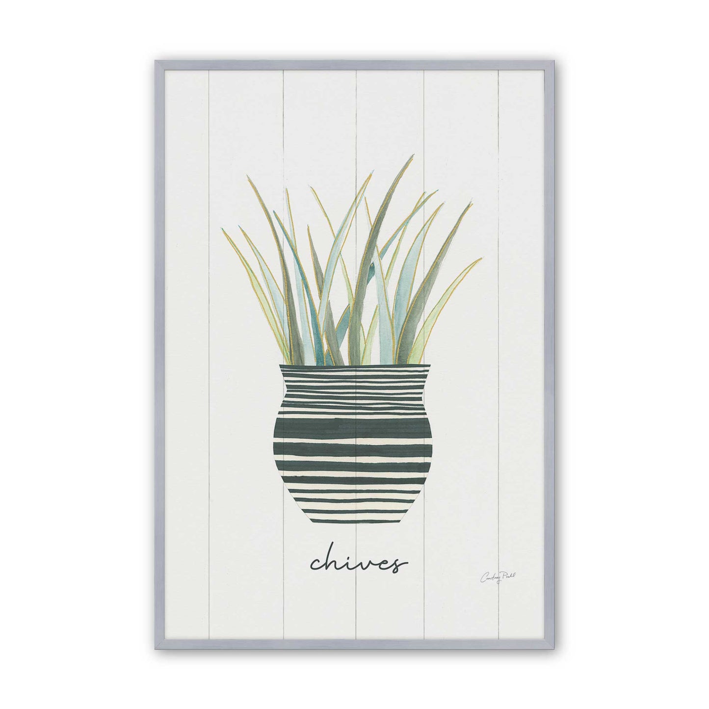 [Color:Polished Chrome], Picture of art in a Polished Chrome frame