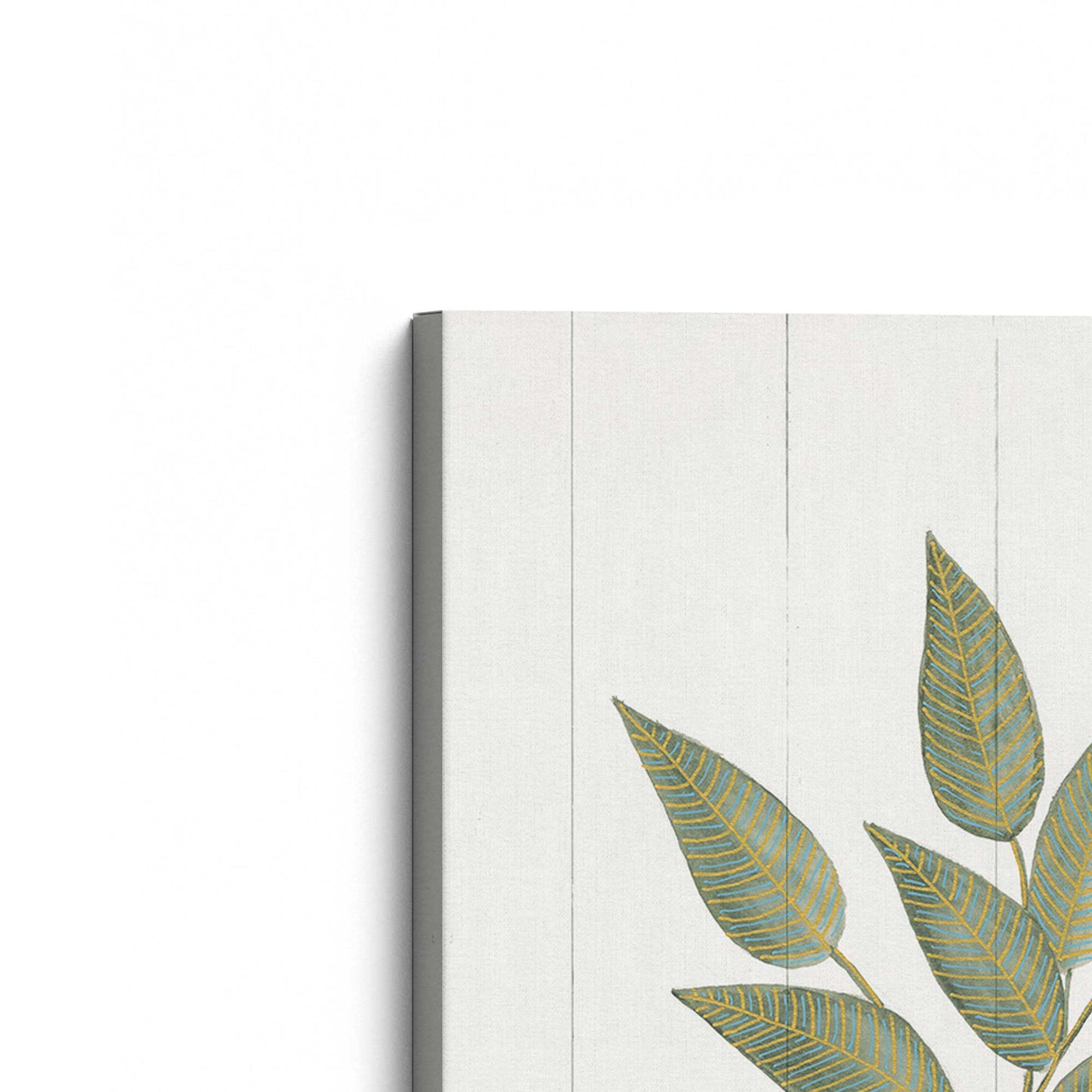 [Color:Stretched Canvas], Picture of the corner of the art