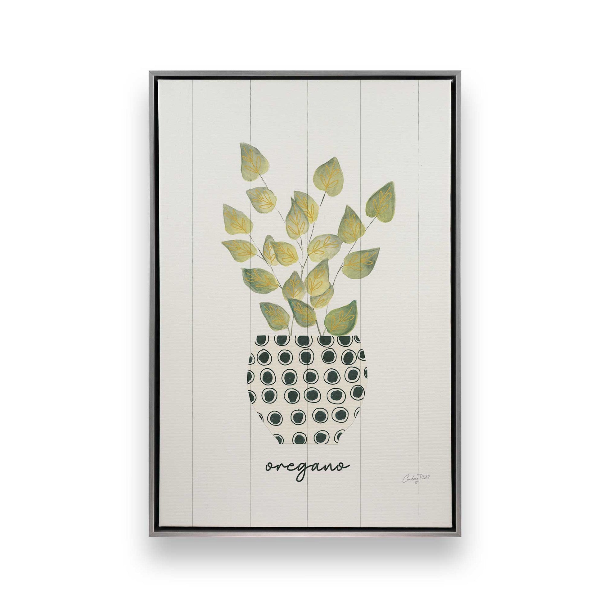 [Color:Polished Chrome], Picture of art in a Polished Chrome frame
