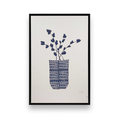 [Color:Satin Black], Picture of art in a Satin Black frame