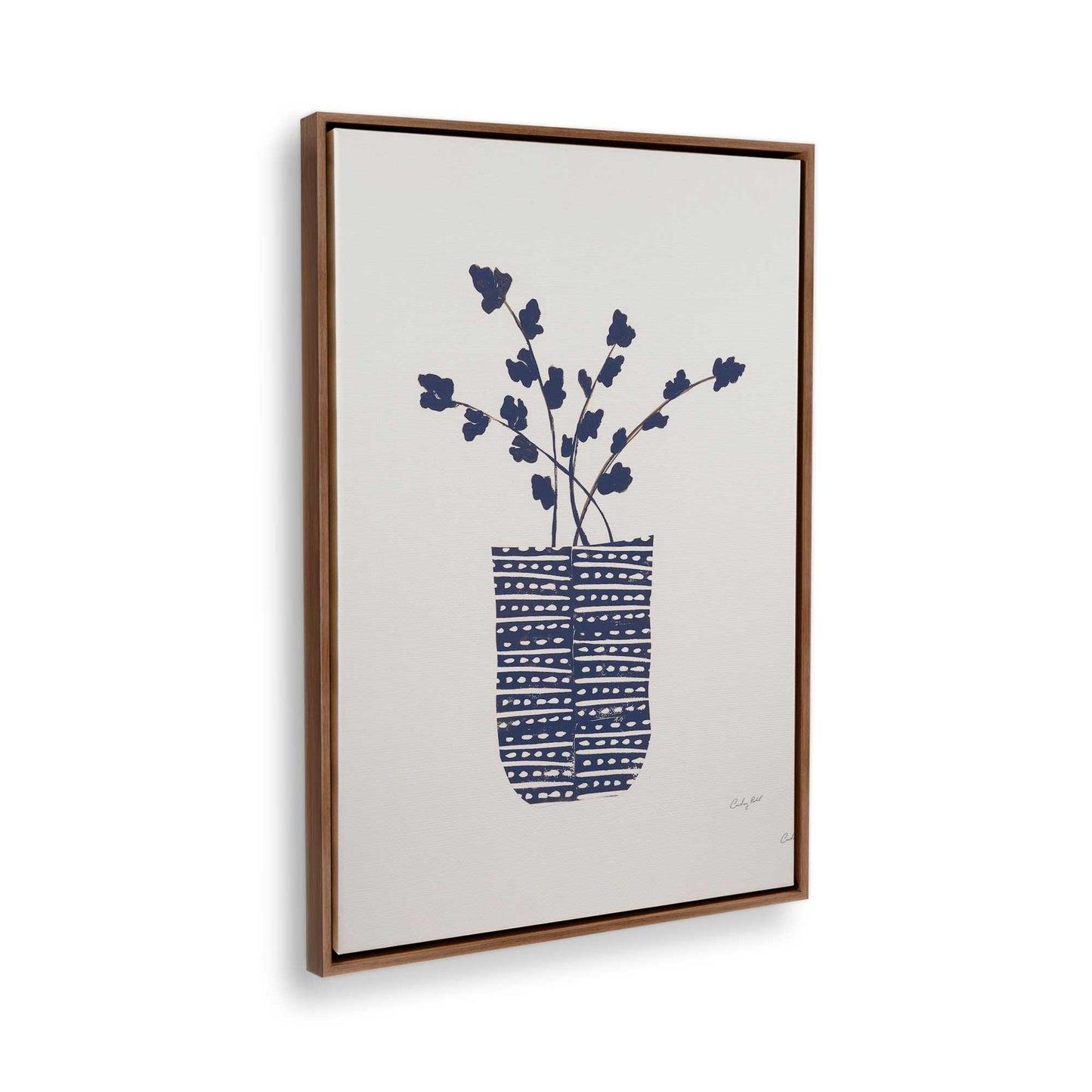 [Color:Walnut], Picture of the corner of the art