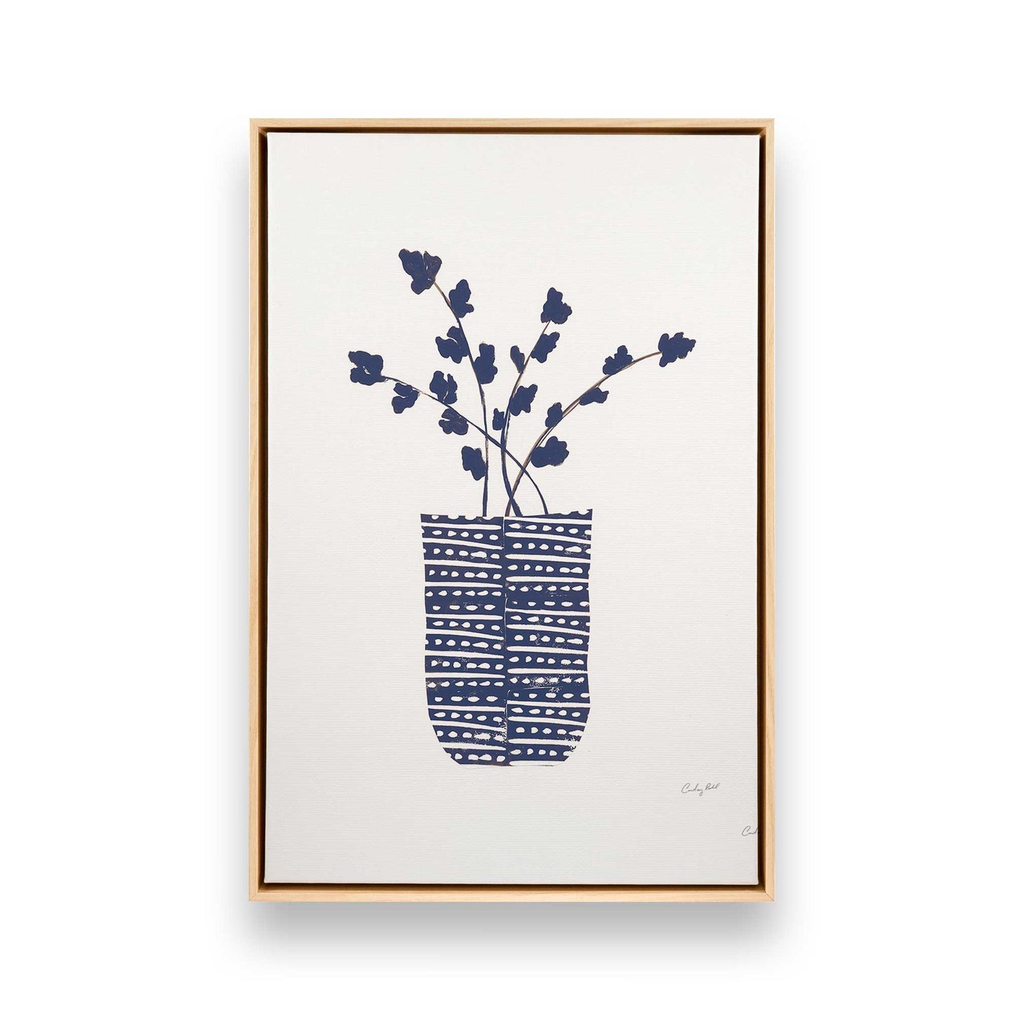 [Color:American Maple], Picture of art in a American Maple frame
