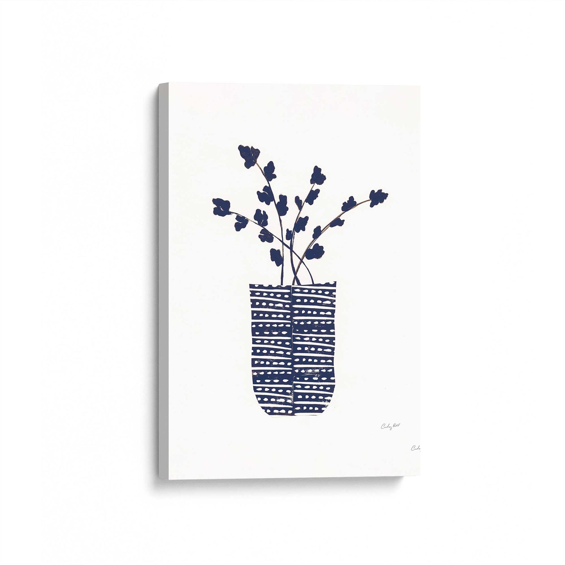 [Color:Stretched Canvas], Picture of art at an angle