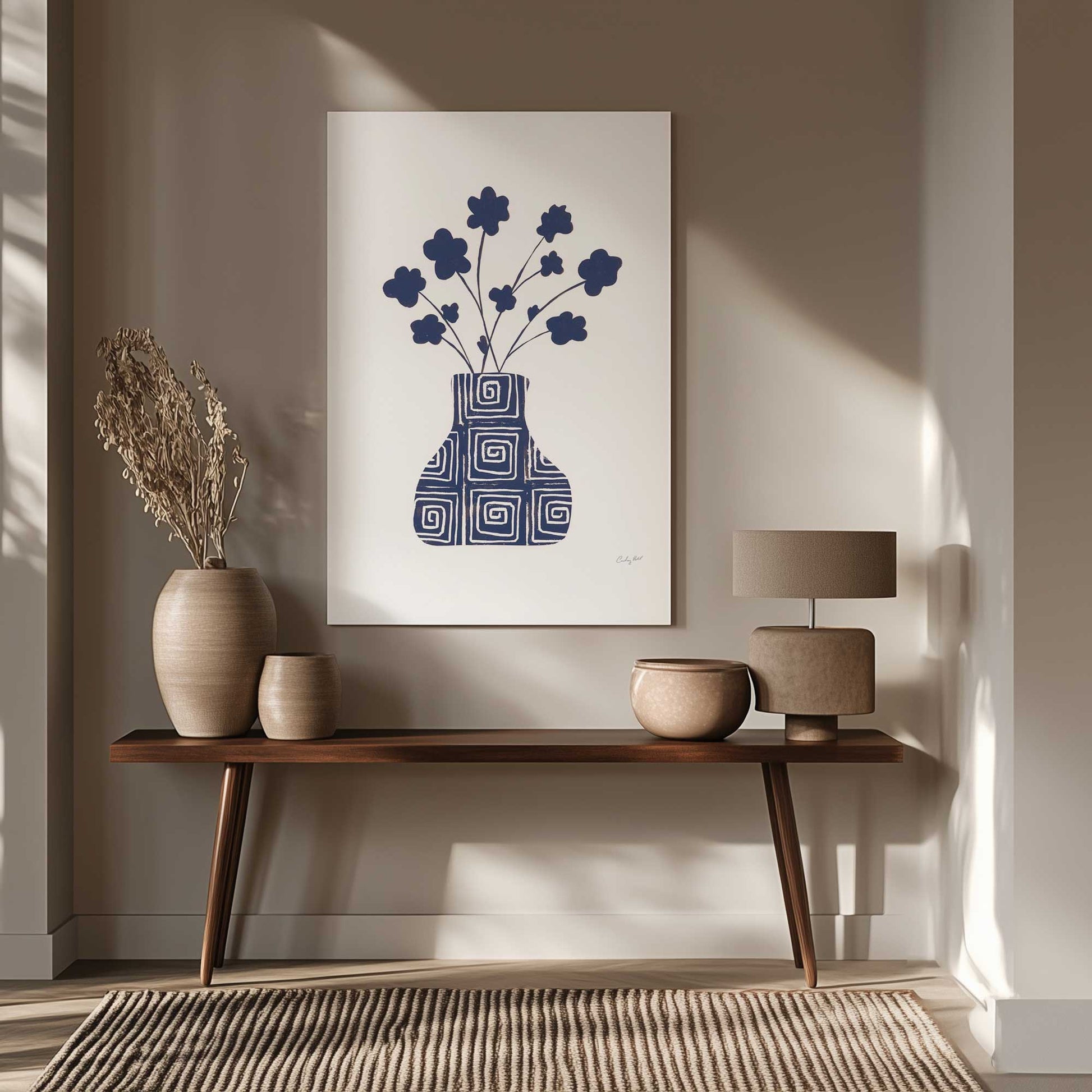 Picture of art in a room