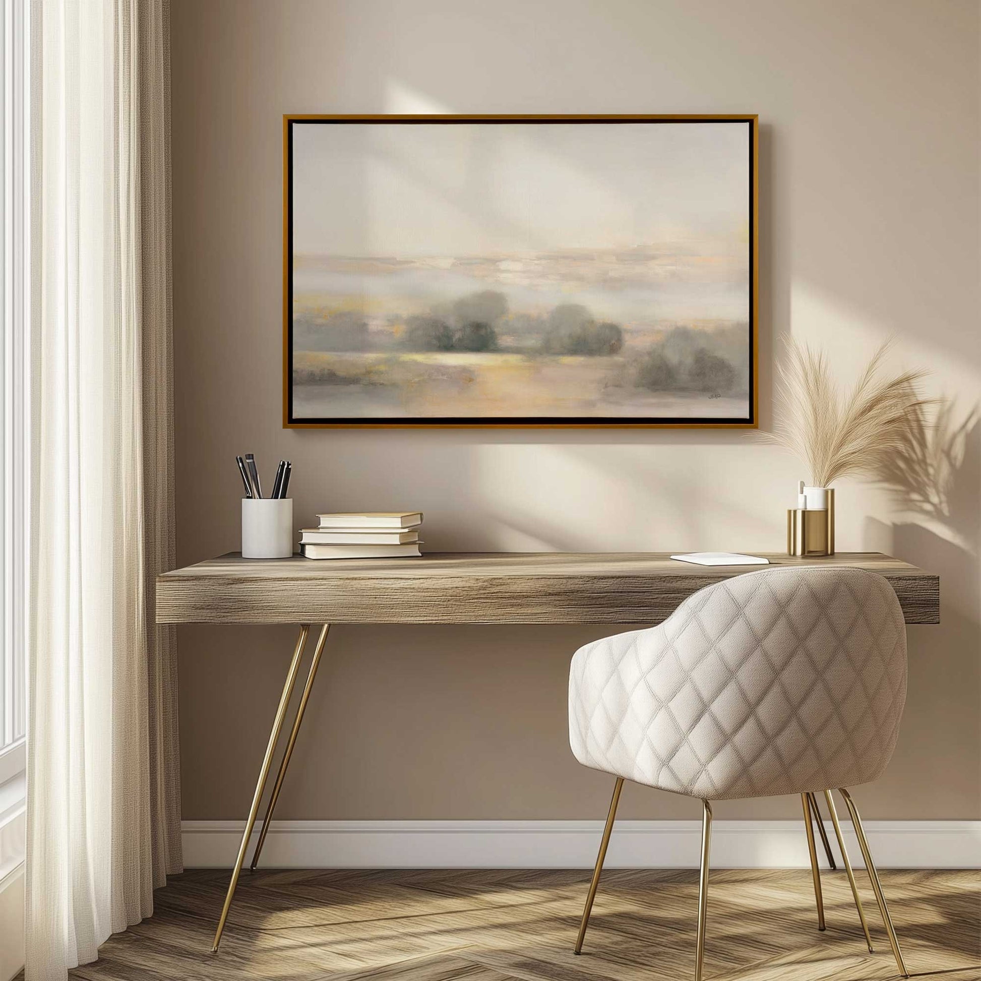 Picture of art in a room