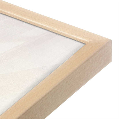 [Color:Raw Maple], Picture of art in a Raw Maple frame at an angle