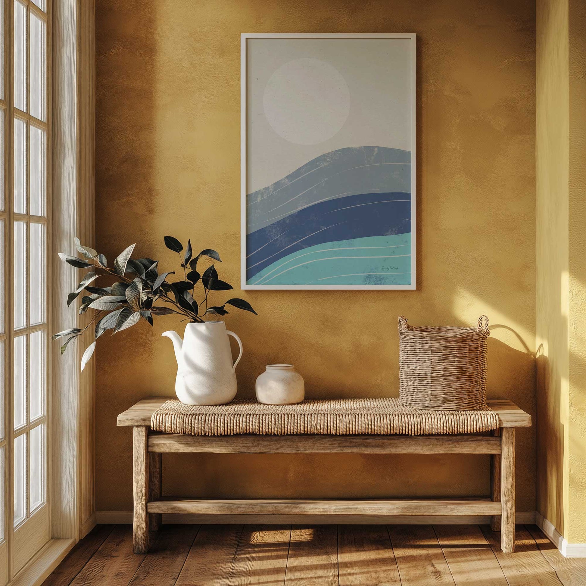 [SPECIAL],[LIFESTYLE], Picture of art hanging in a room