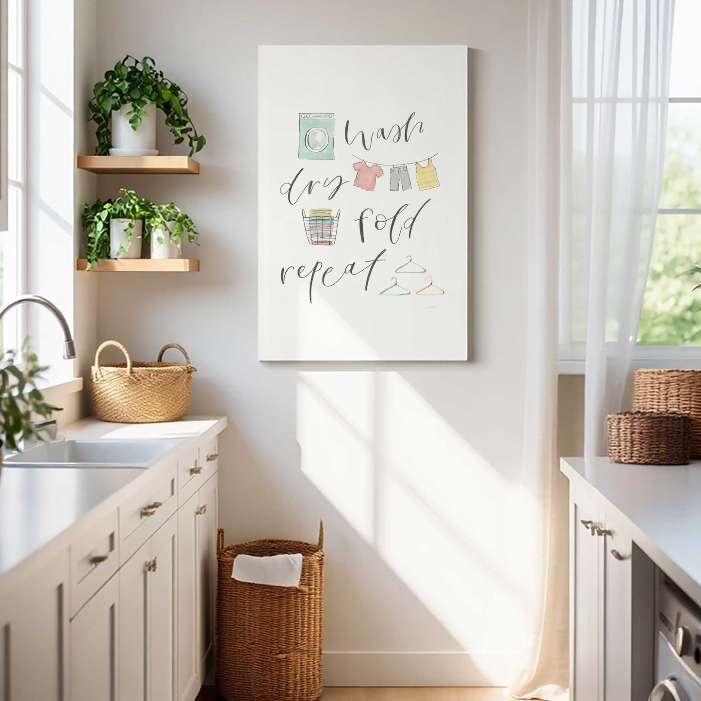 Picture of art in a room