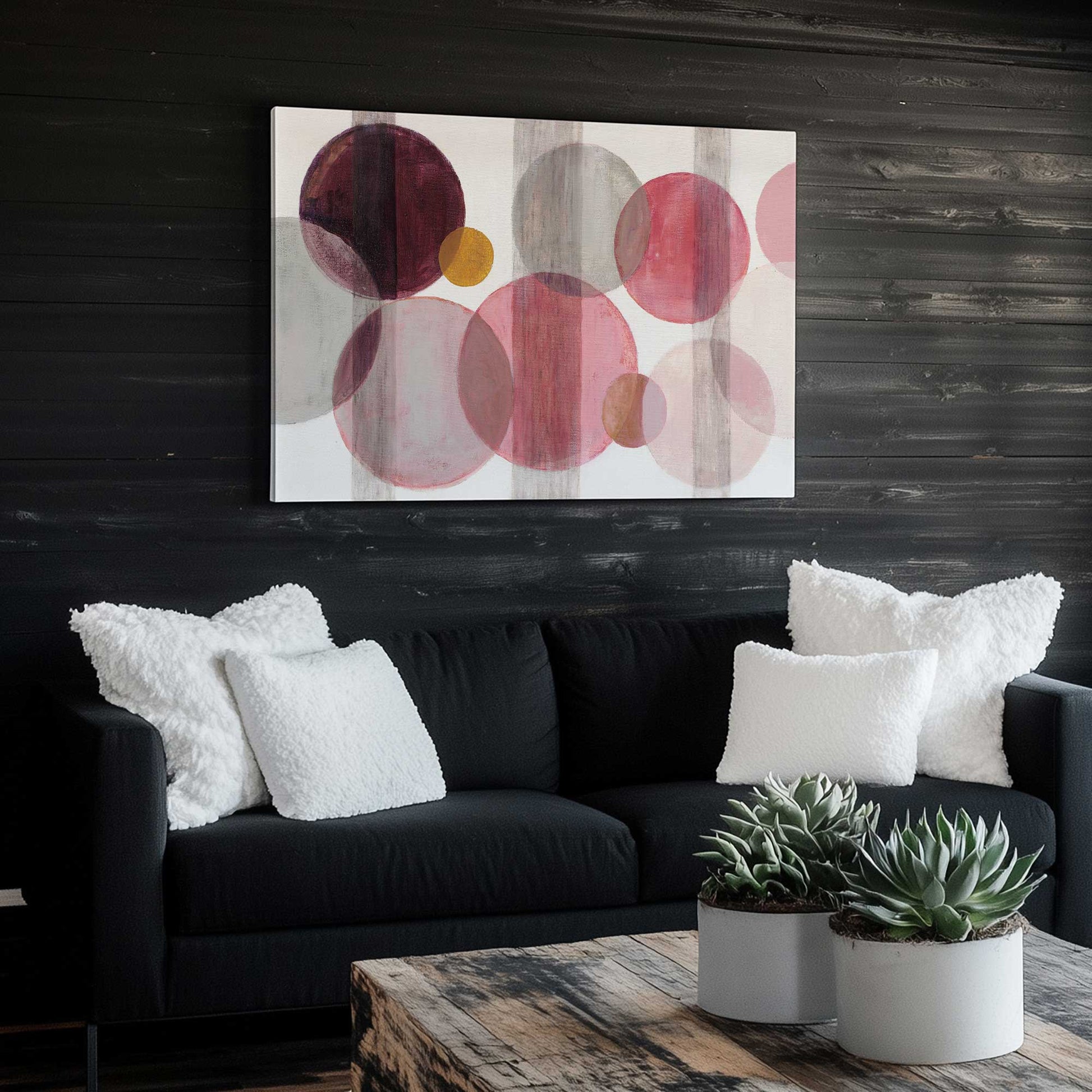 Picture of art in a room