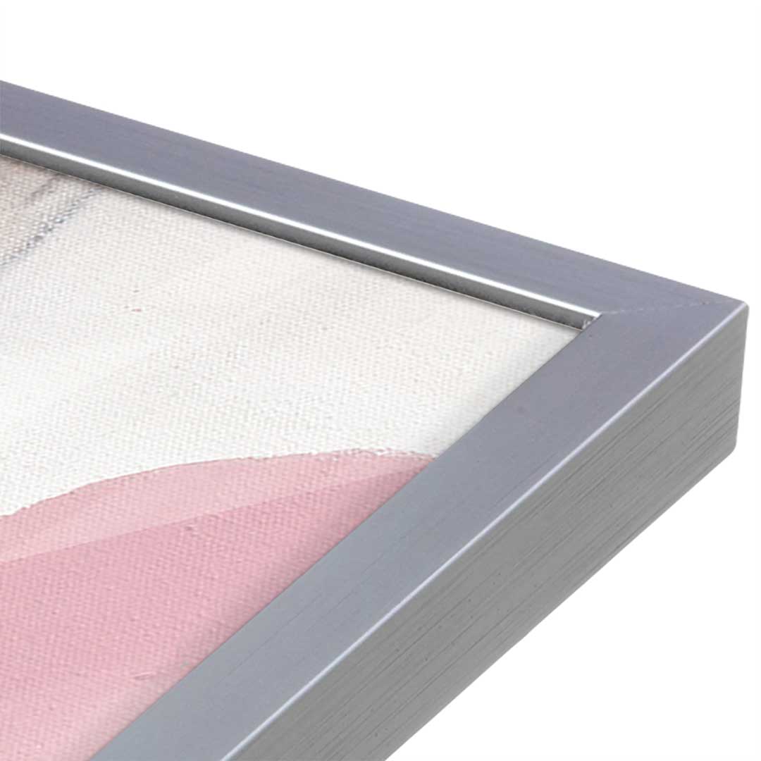 [Color:Polished Chrome], Picture of art in a Polished Chrome frame at an angle