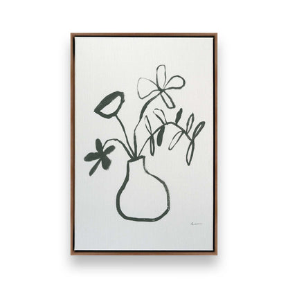 [Color:Walnut], Picture of art in a Walnut frame