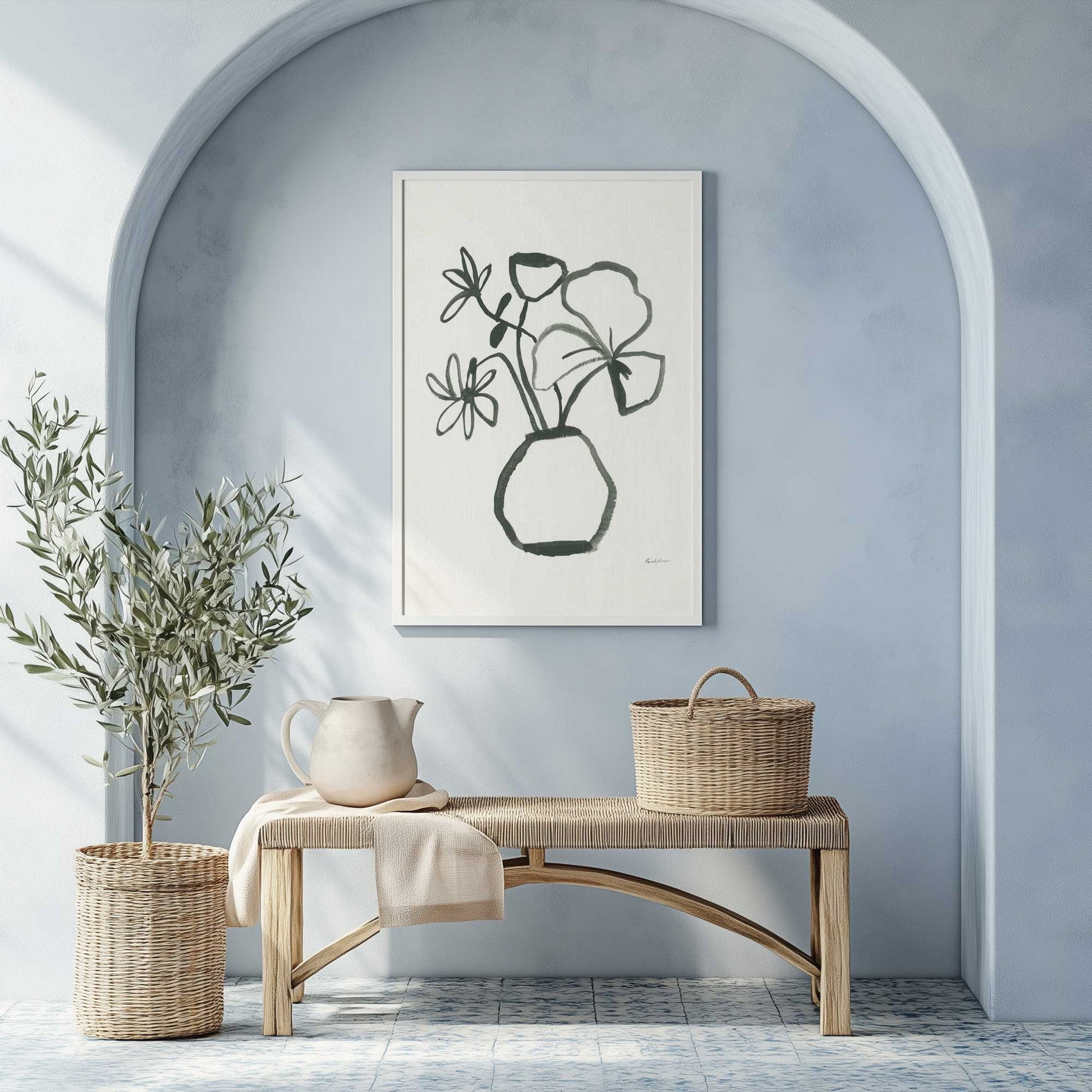 [SPECIAL],[LIFESTYLE], Picture of art hanging in a room