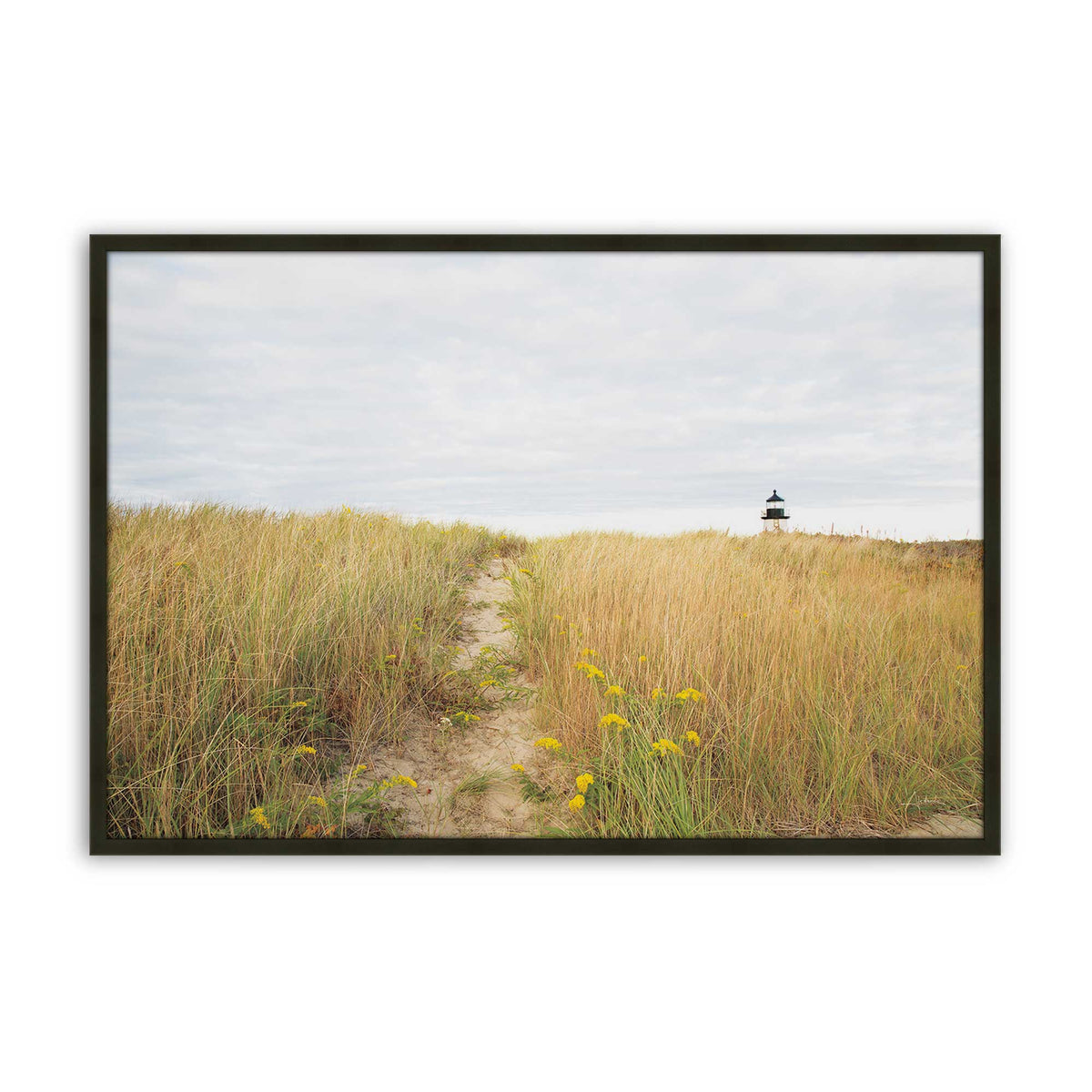 [Color:Satin Black], Picture of art in a Satin Black frame