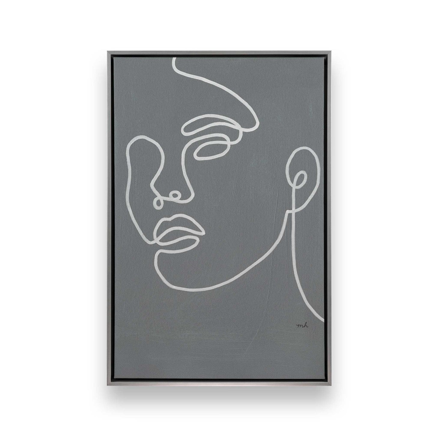 [Color:Polished Chrome], Picture of art in a Polished Chrome frame