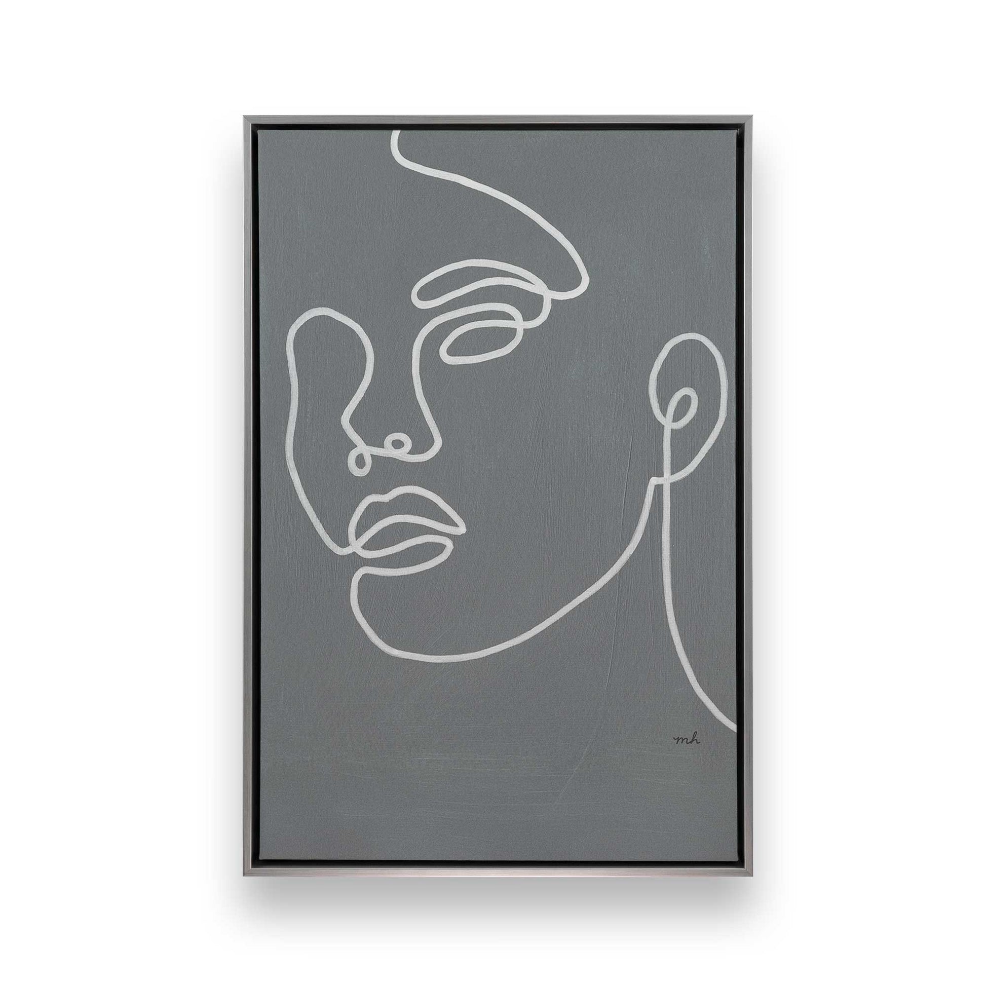 [Color:Polished Chrome], Picture of art in a Polished Chrome frame