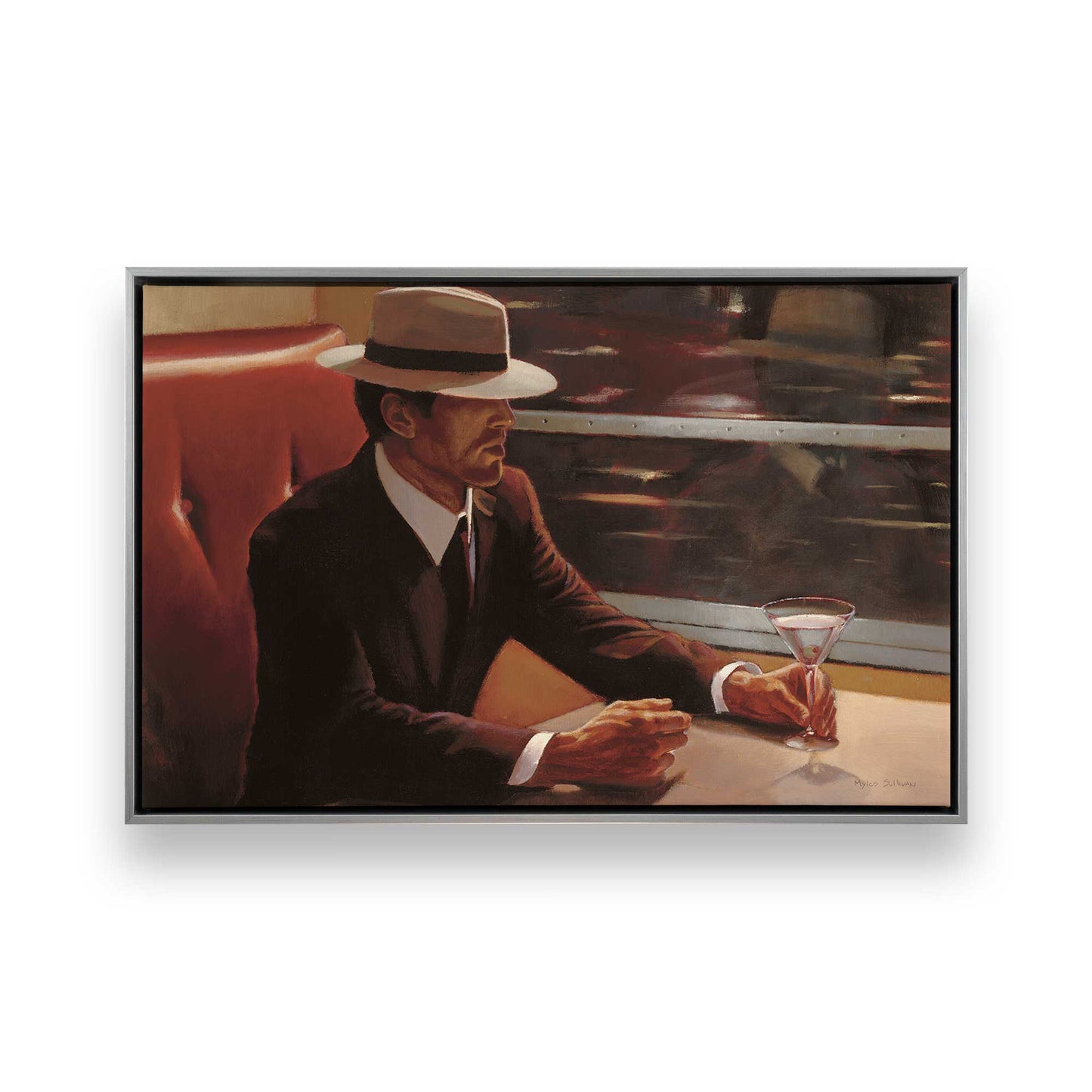 [Color:Polished Chrome], Picture of art in a Polished Chrome frame