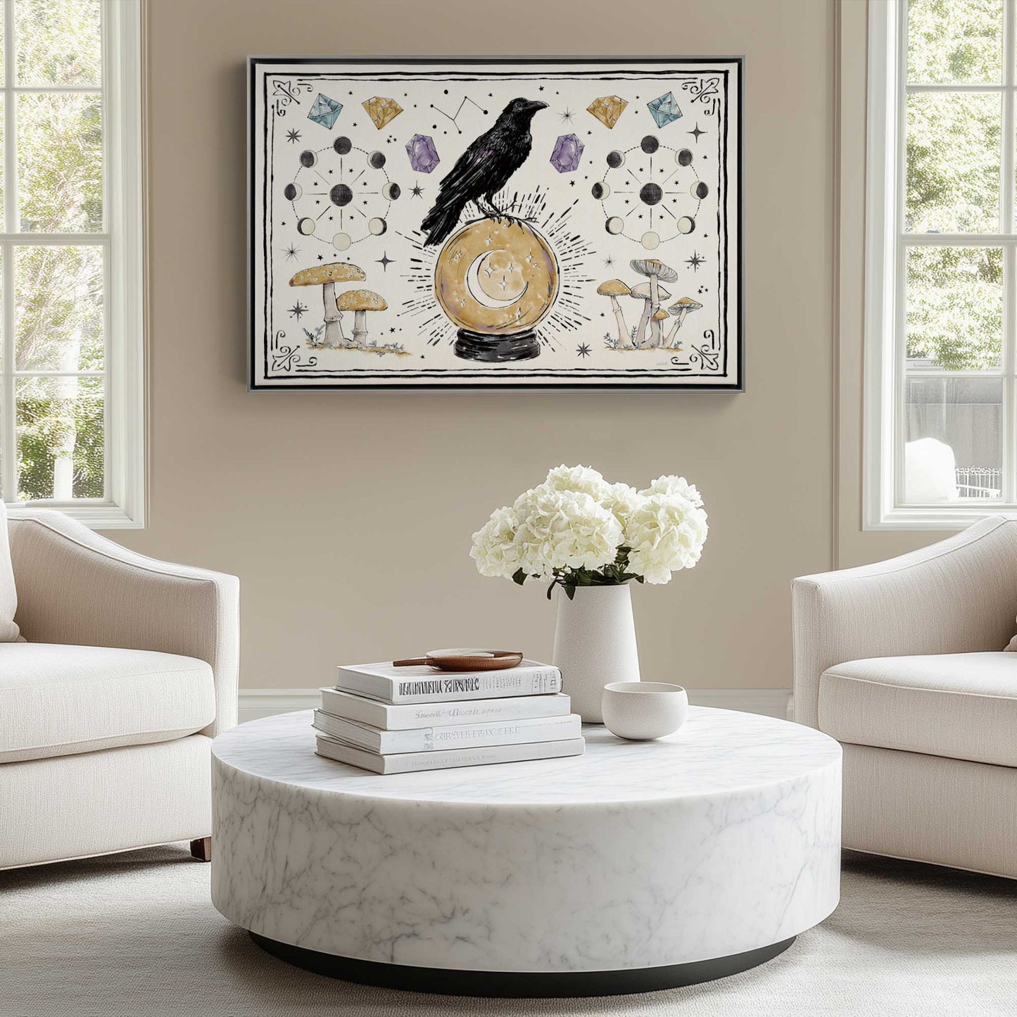 [LIFESTYLE],[SPECIAL], Art in a room
