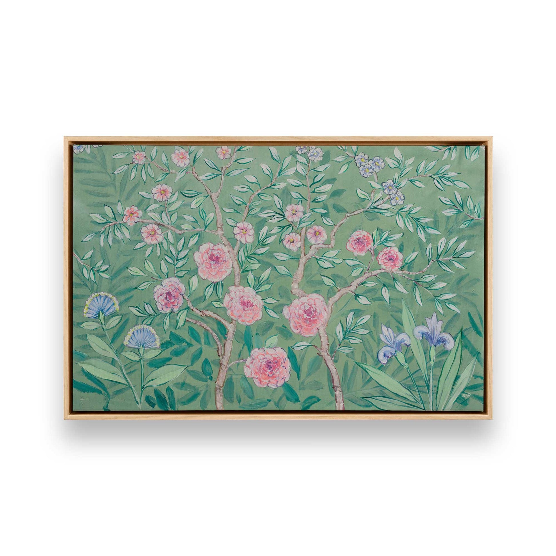 [Color:American Maple], Picture of art in a American Maple frame