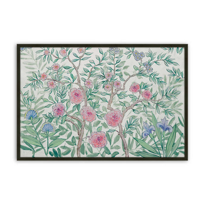 [Color:Satin Black], Picture of art in a Satin Black frame