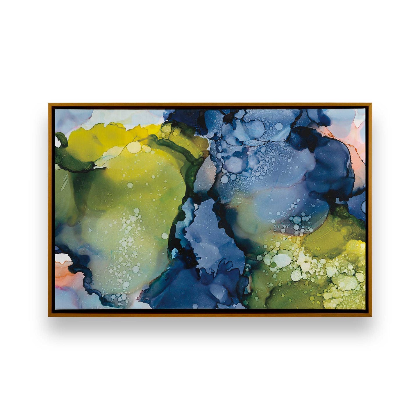 [Color:Polished Gold], Picture of art in a Polished Gold frame