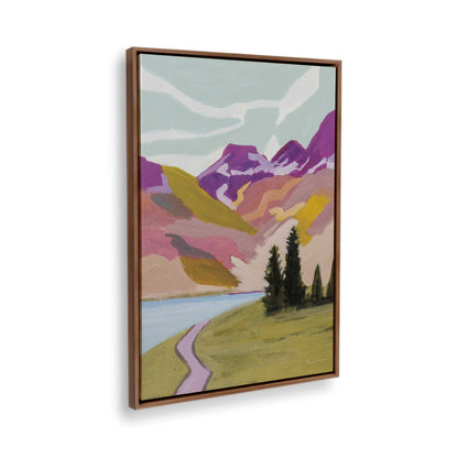 [Color:Walnut], Picture of the corner of the art