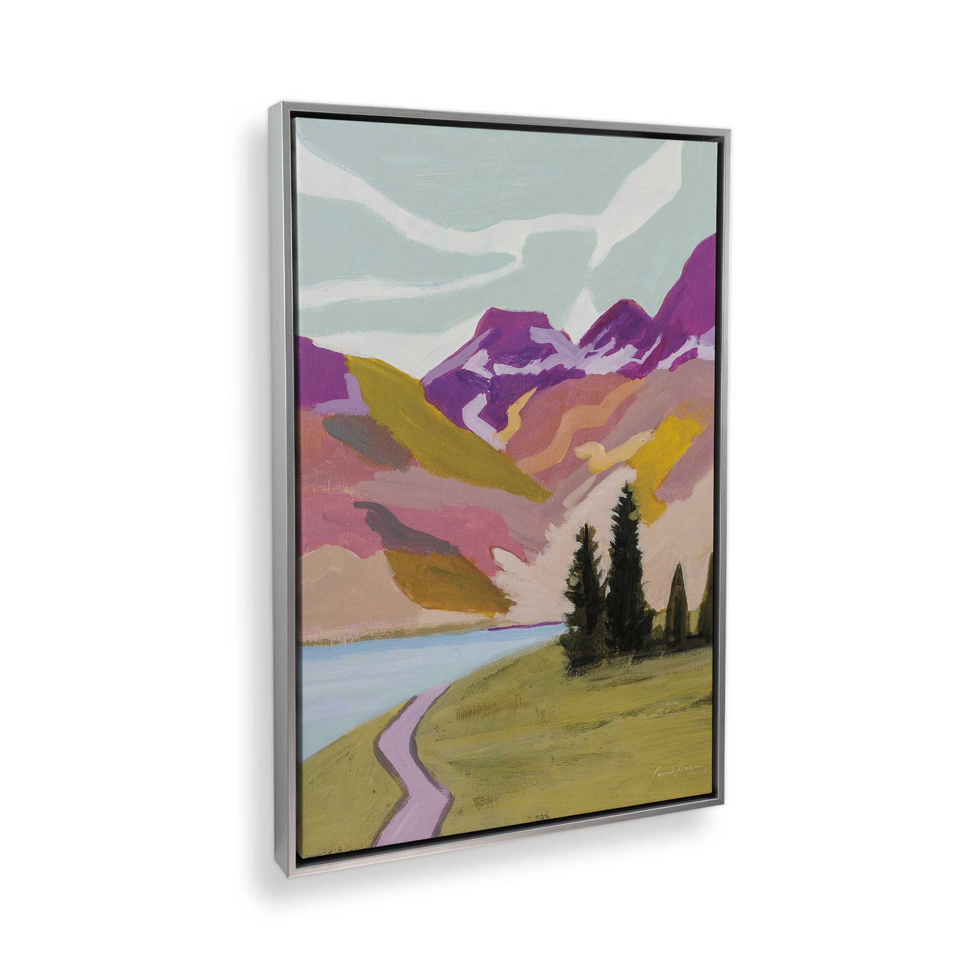 [Color:Polished Chrome], Picture of the corner of the art