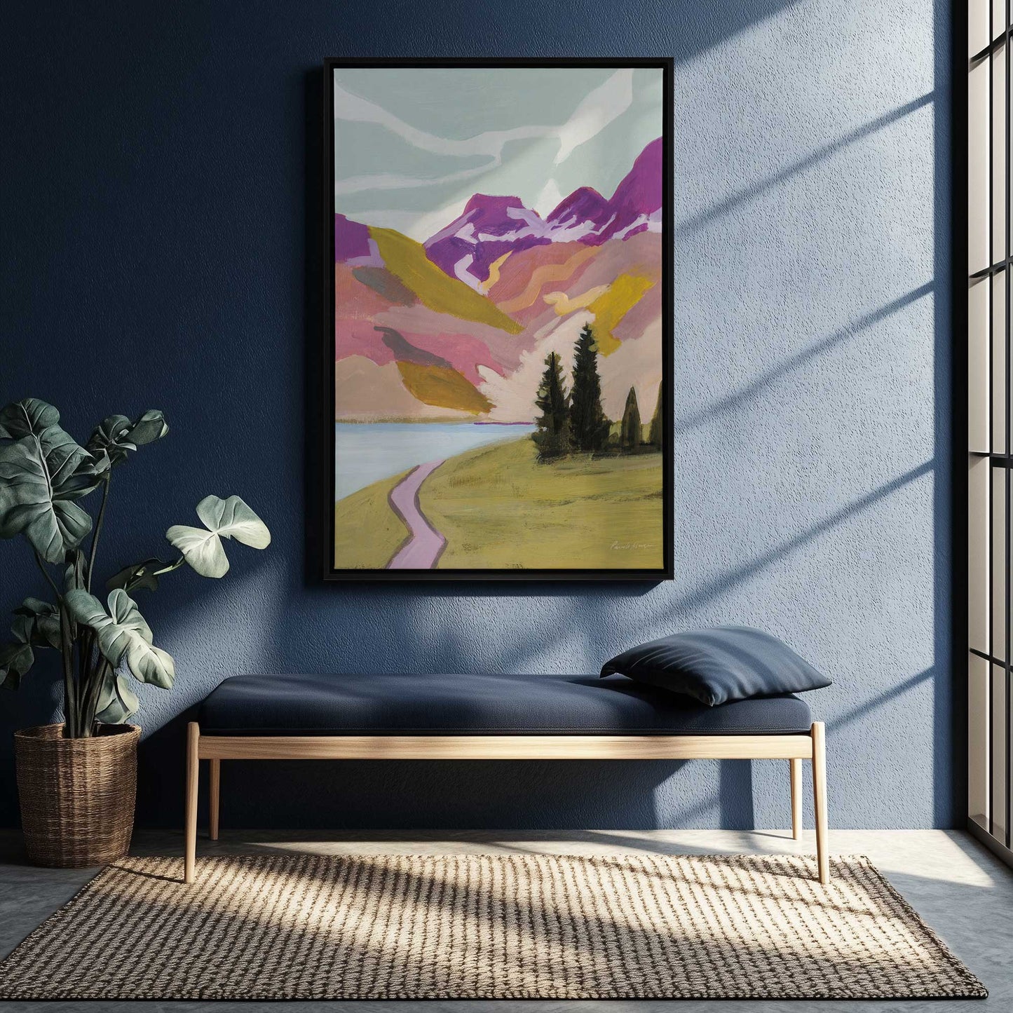 Picture of art in a room