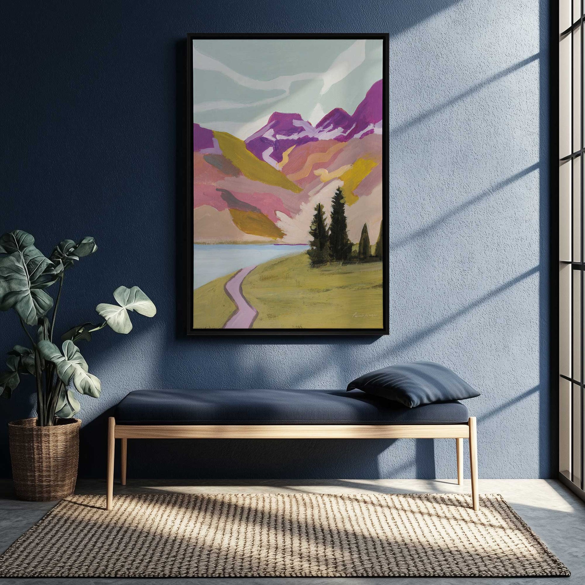 Picture of art in a room