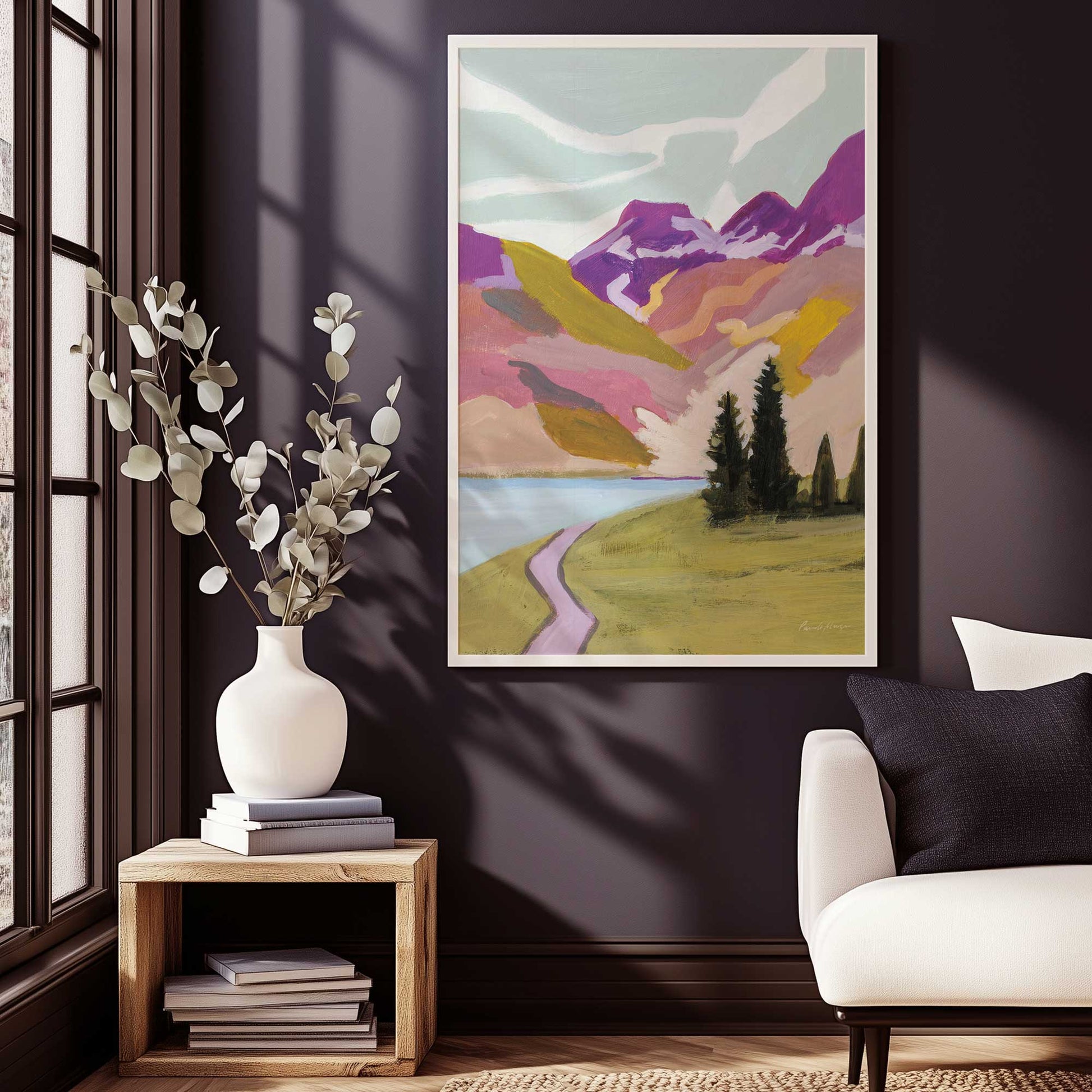 [SPECIAL],[LIFESTYLE], Picture of art hanging in a room