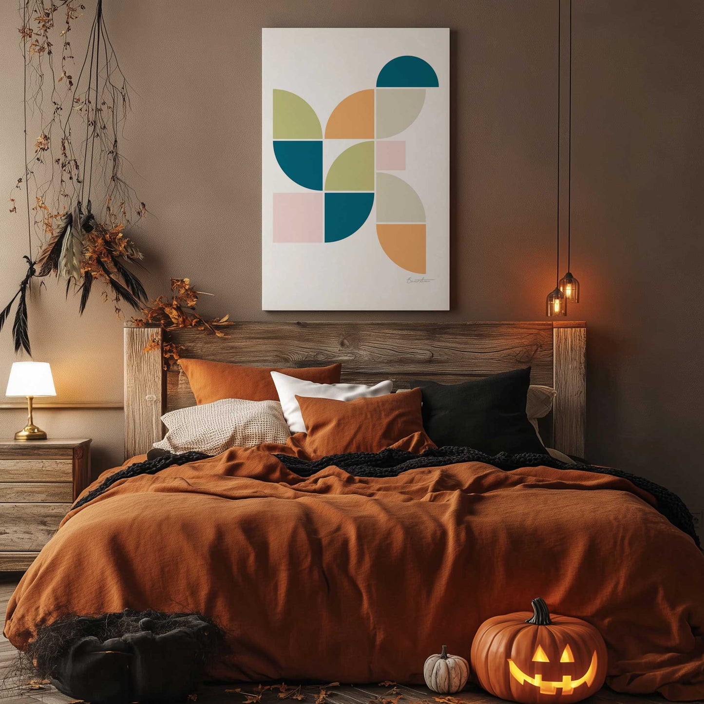 Picture of art in a room