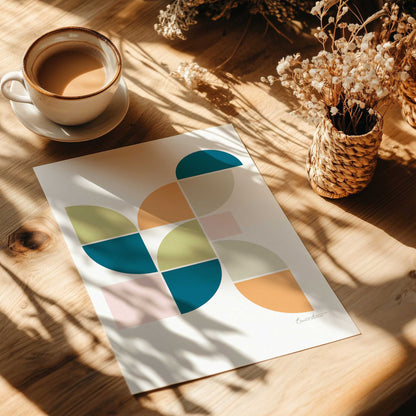 [Color:Rolled Print], Picture of close up of art
