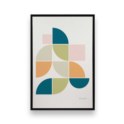 [Color:Satin Black], Picture of art in a Satin Black frame