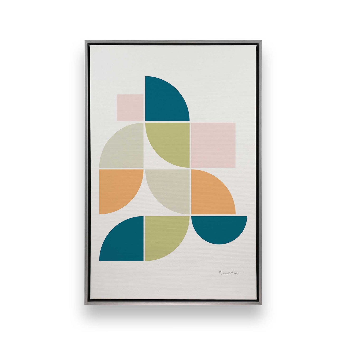 [Color:Polished Chrome], Picture of art in a Polished Chrome frame