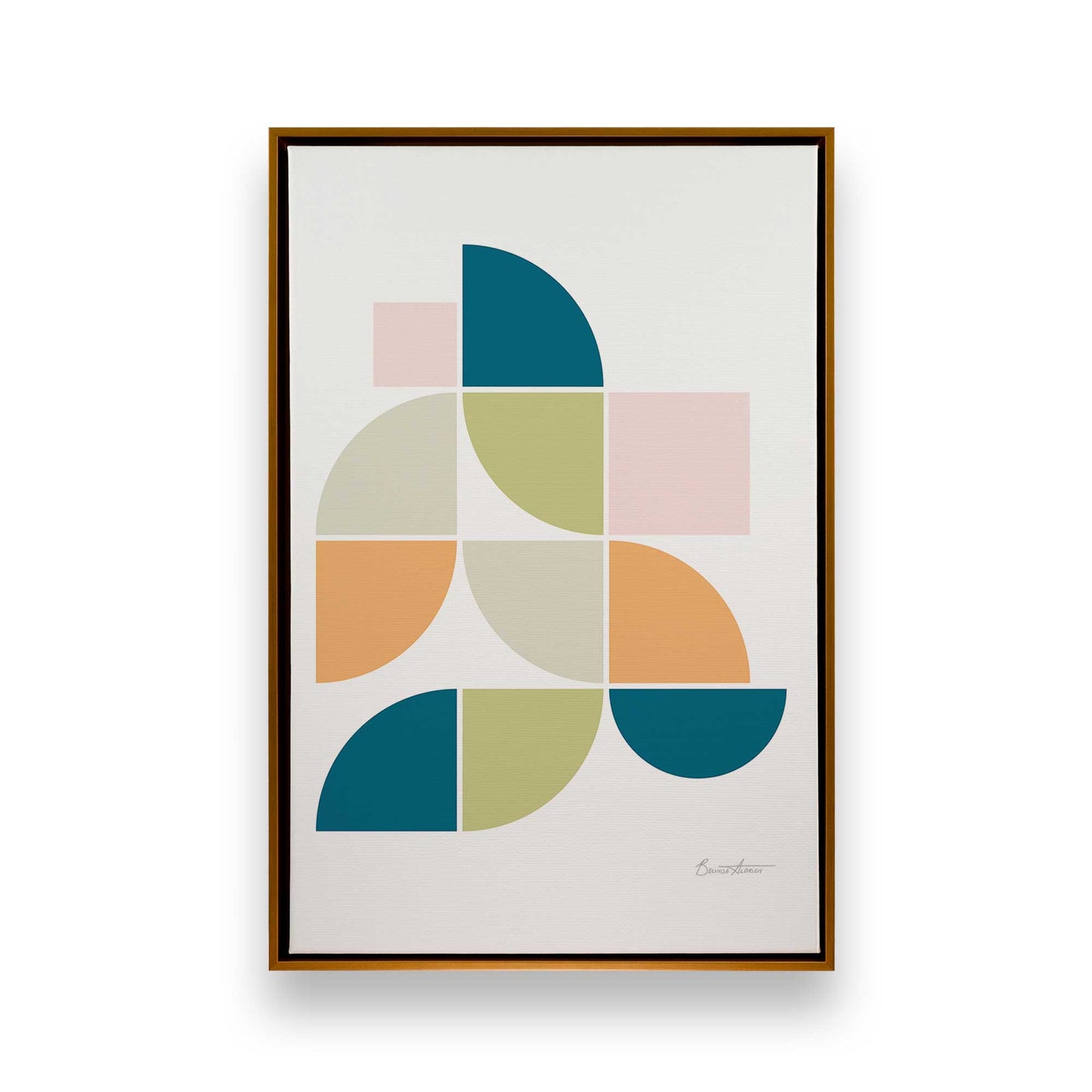 [Color:Polished Gold], Picture of art in a Polished Gold frame