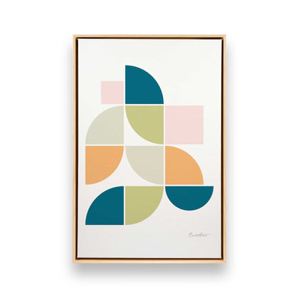 [Color:American Maple], Picture of art in a American Maple frame