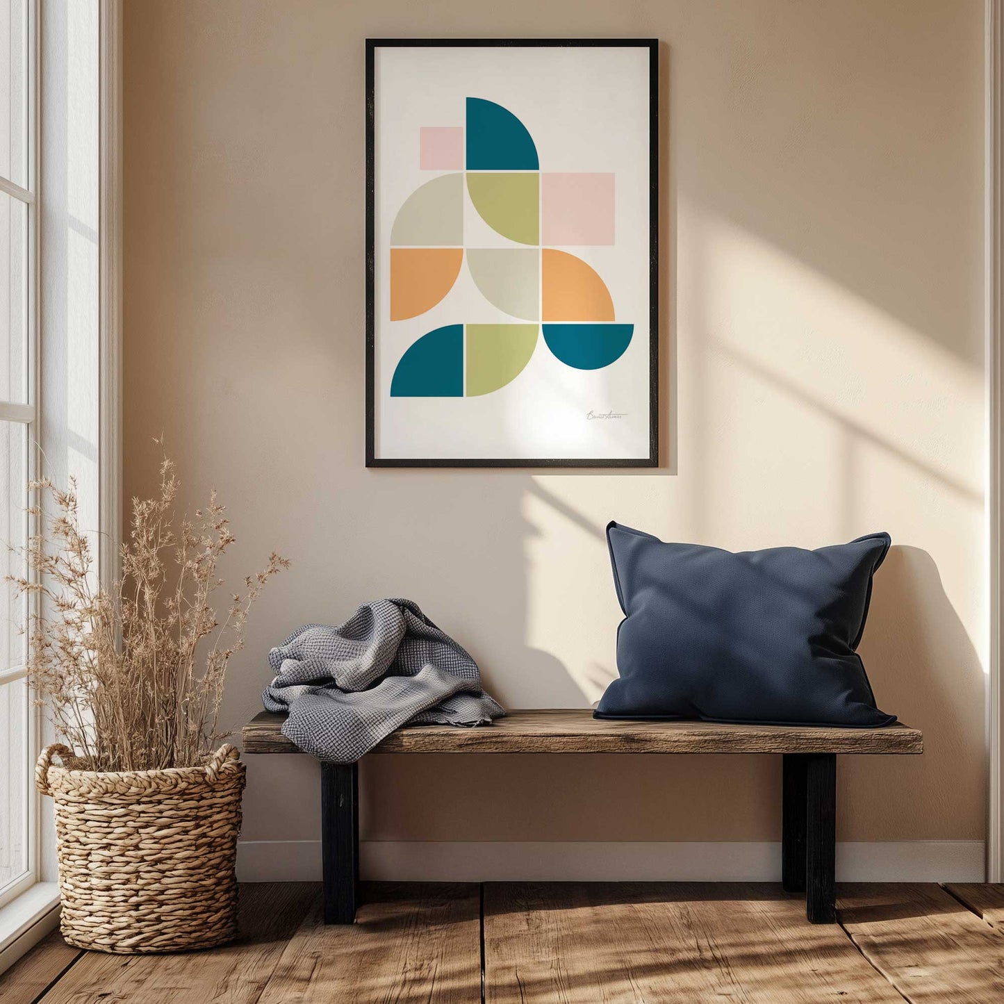 Picture of art in a room