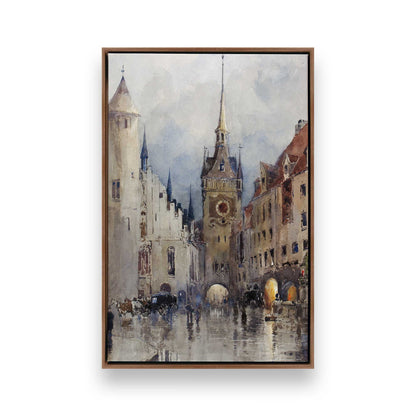 [Color:Walnut], Picture of art in a Walnut frame