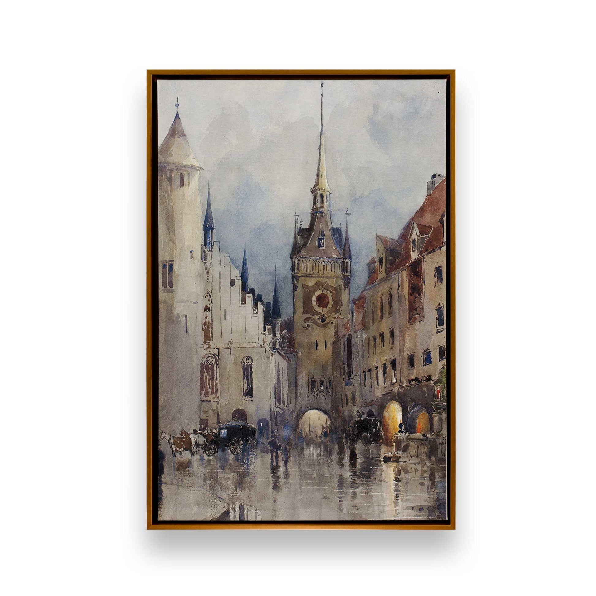 [Color:Polished Gold], Picture of art in a Polished Gold frame