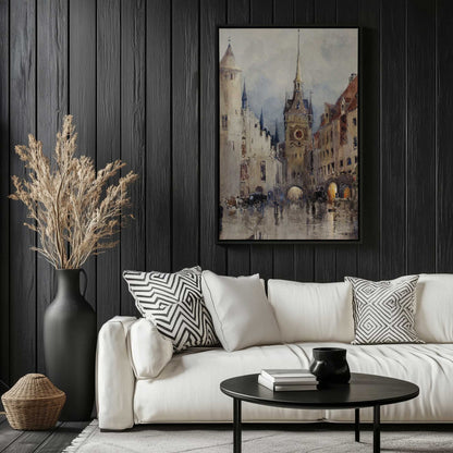 Picture of art in a room