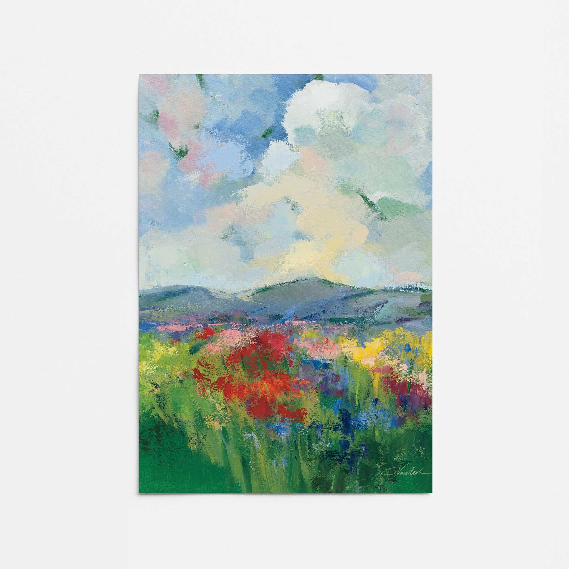 [Color:Rolled Print], Picture of close up of art