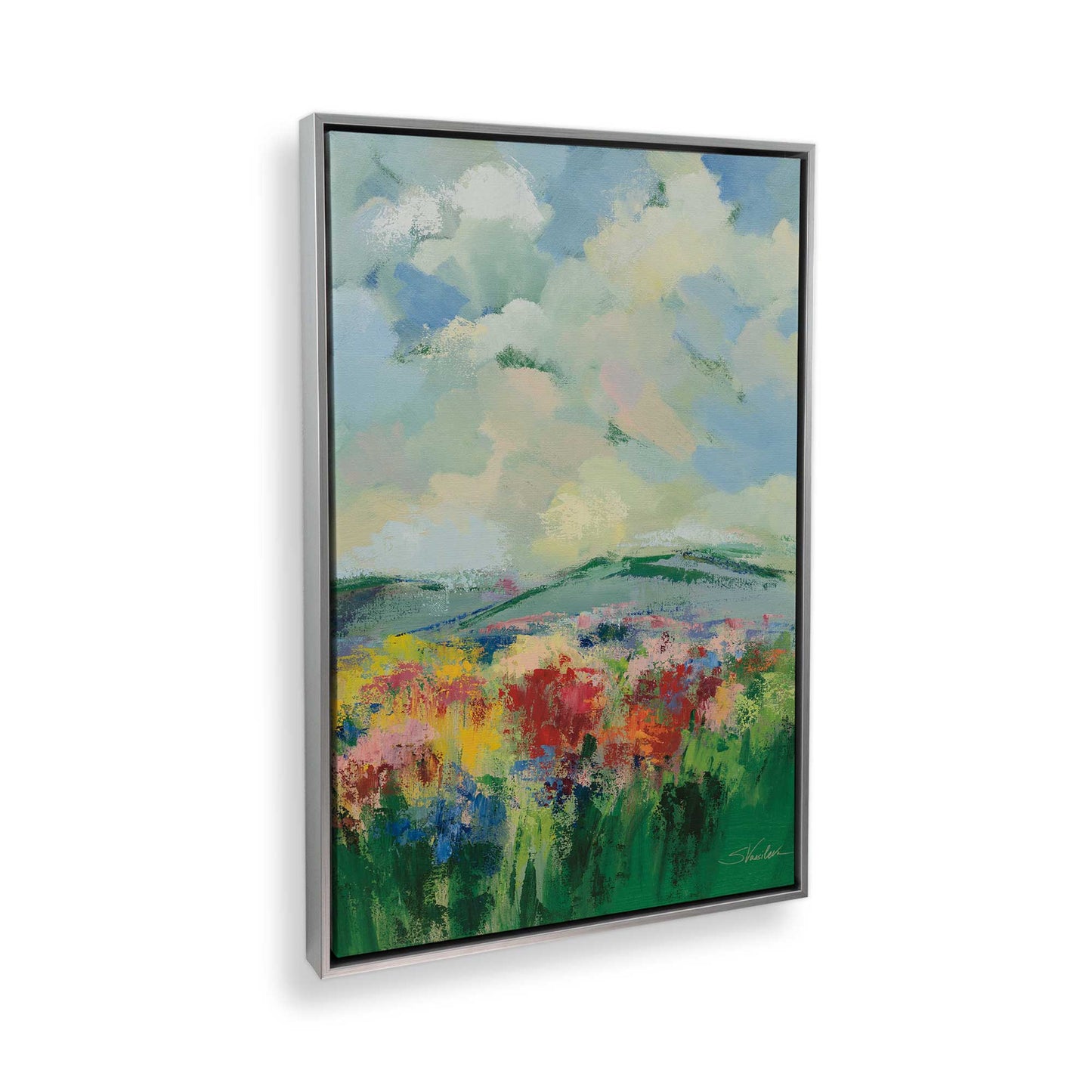 [Color:Polished Chrome], Picture of the corner of the art