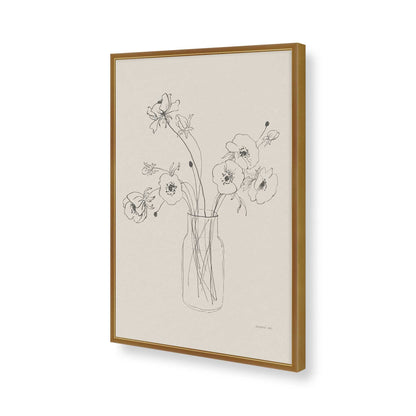[Color:Polished Gold], Picture of art in a Polished Gold frame of the corner